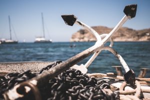 Picture of boat anchor