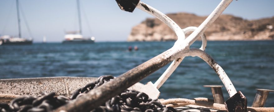 Picture of boat anchor